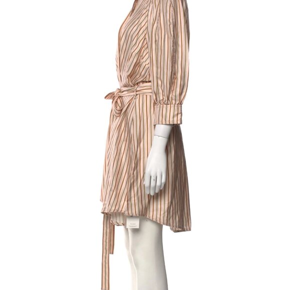 Zimmermann Painted Heart Silk Stripe Dress 1 small mini - Picture 4 of 8